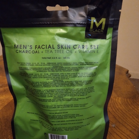 M Black Grooming Mens Facial Skin Care Kit Poshmark